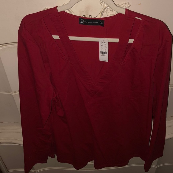 NWT NY&C Long Sleeve Top - Picture 3 of 4